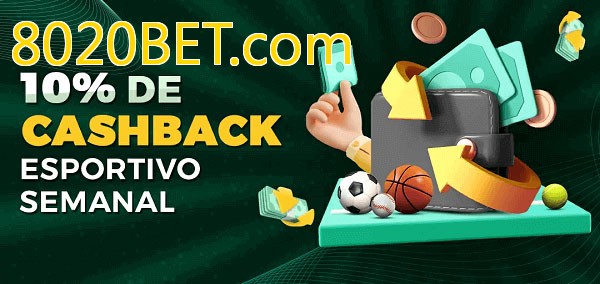 10% de bônus de cashback na 8020BET.com